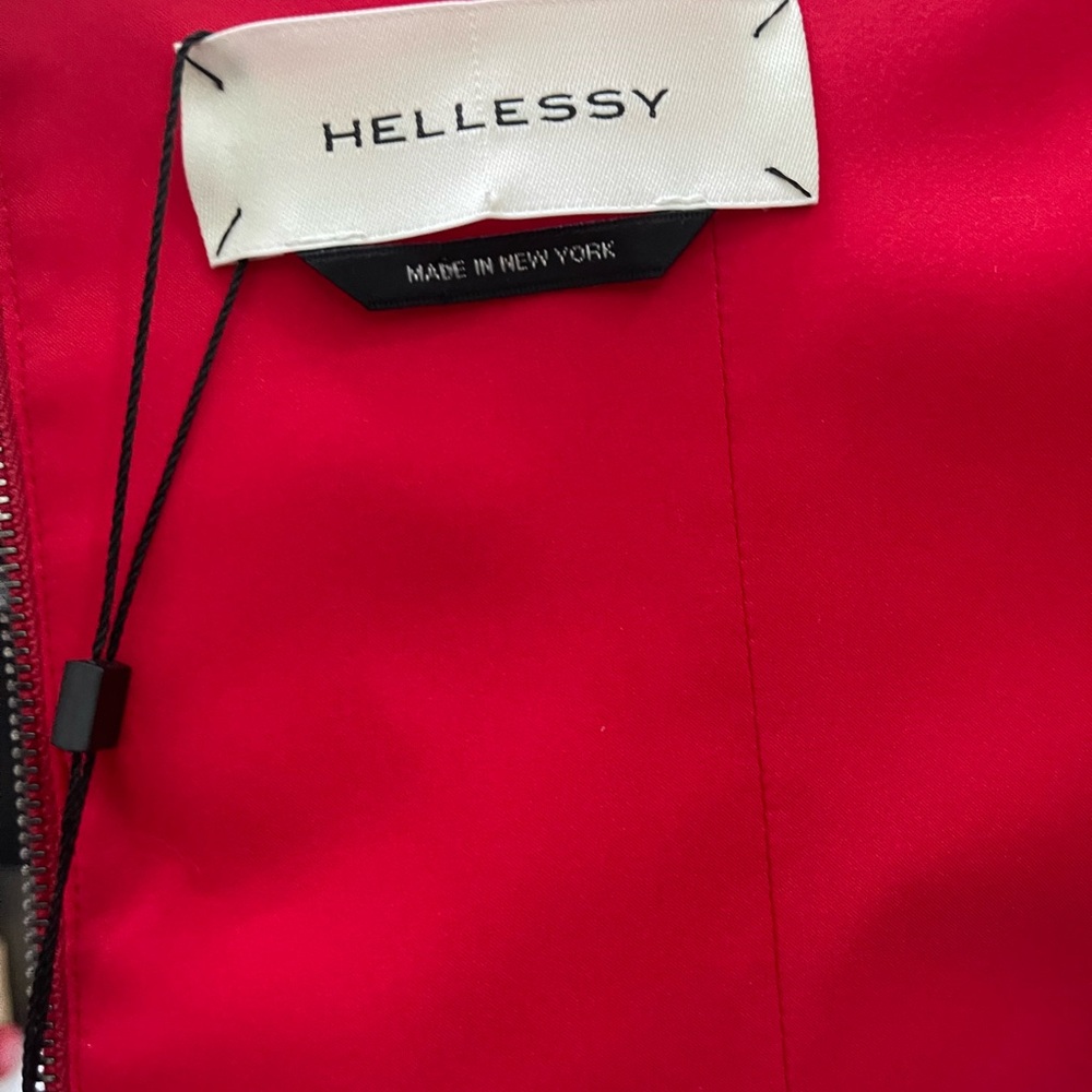 Hellessy Red Bow Strapless Top - Picture 7 of 9